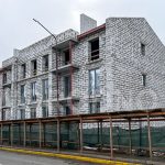 В центре Гродно построили жилой дом