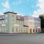 В центре Гродно разбирают известный деревянный дом