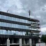 В центре Гродно реконструируют бывшее здание Дома Быта