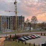 Строительство нового дома в центре Гродно уместили в 20 секунд