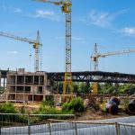 В Гродно возводят спорткомплекс